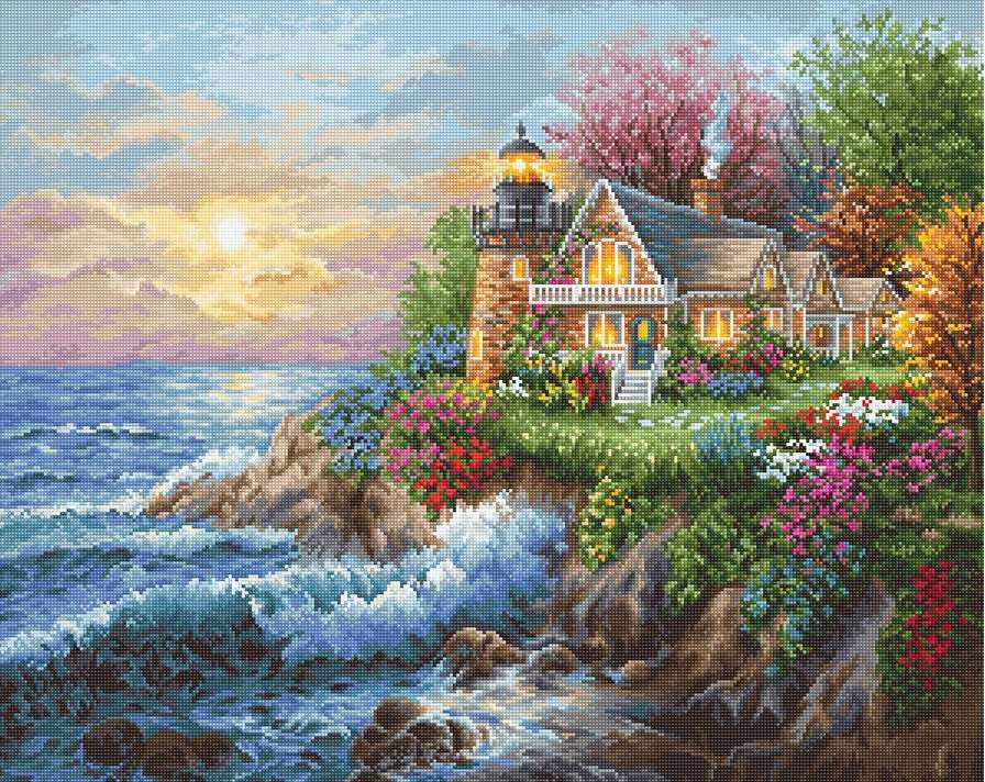 The guiding lighthouse jigsaw puzzle online