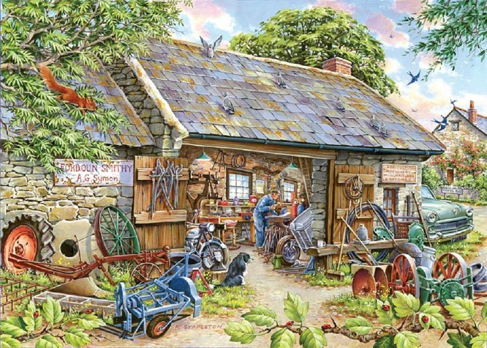 Repair of agricultural equipment jigsaw puzzle online