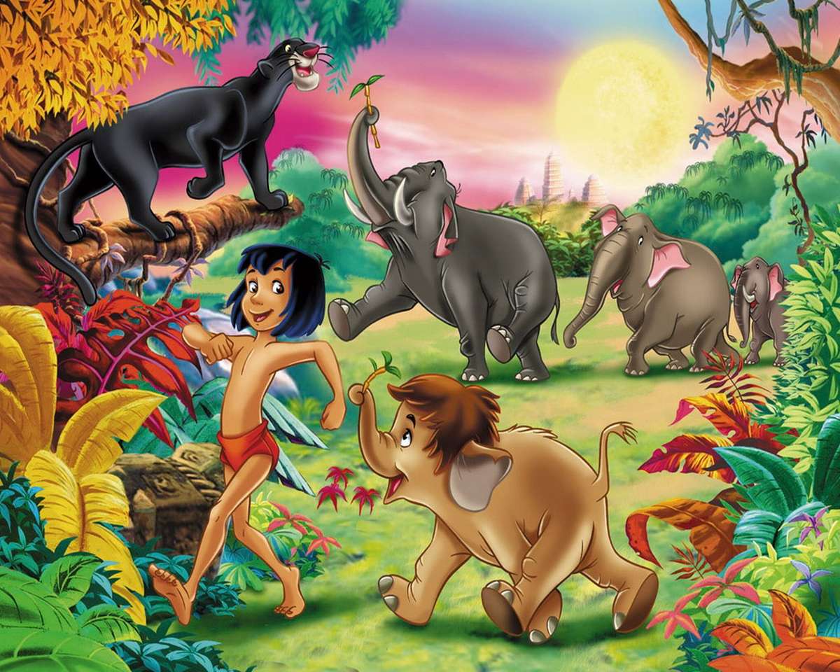 Het Jungle Boek online puzzel