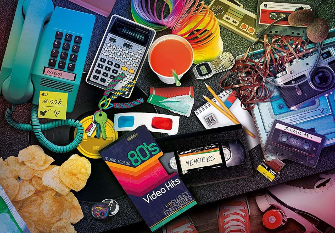 nostalgie 80. let skládačky online