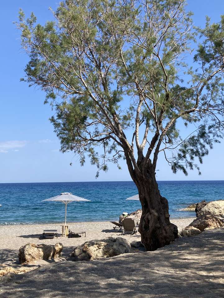 Пляж Анідрі на Криті пазл онлайн