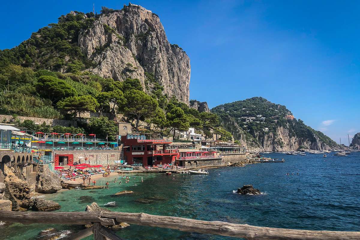 Italien - ön Capri Pussel online