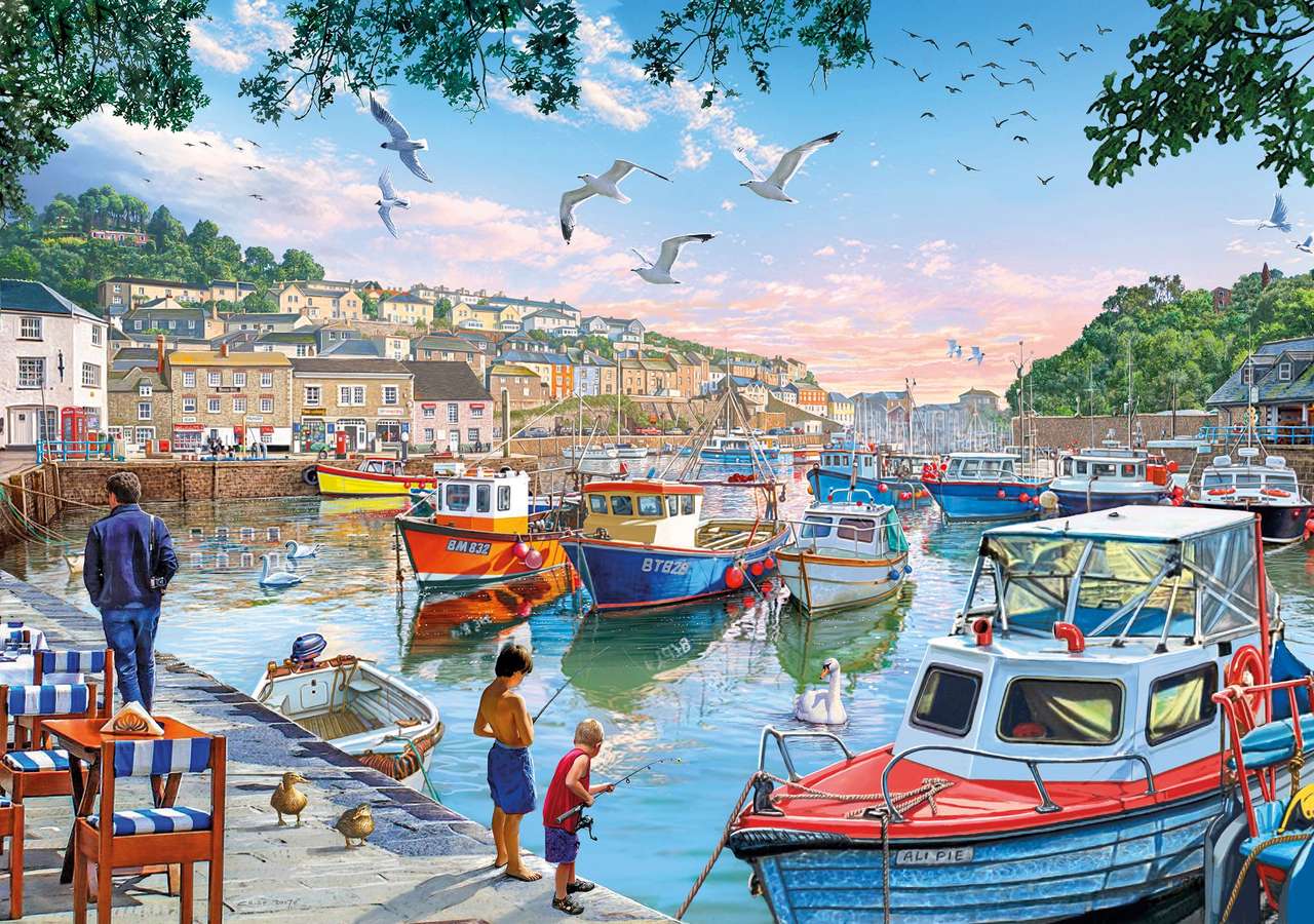 Barcos do Porto quebra-cabeças online