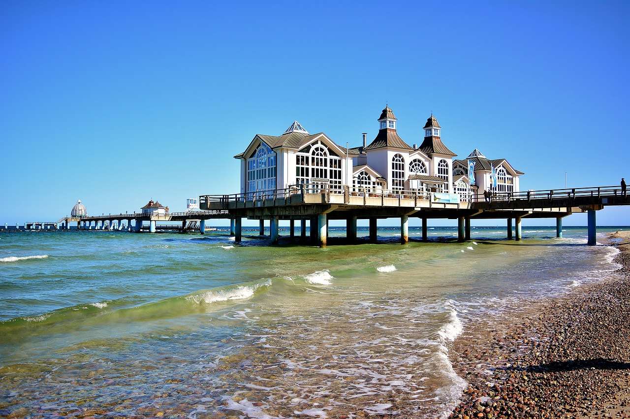 Pier Baltic Sea Vacation Architecture online puzzle