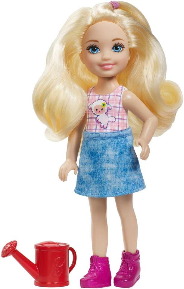 Lalka Barbie Chelsea z Konewka Puzzlespiel online