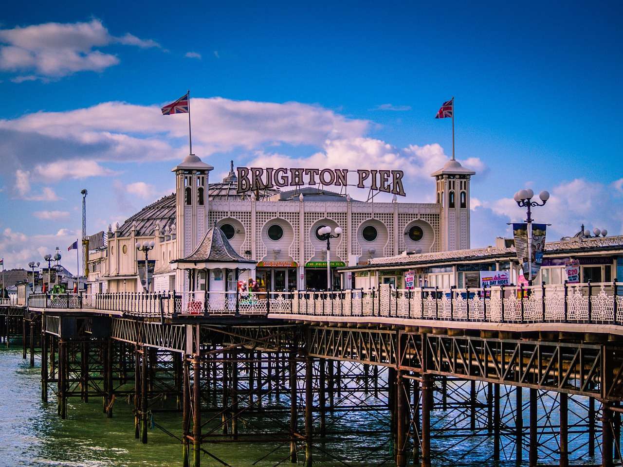 Brighton Pier online puzzel