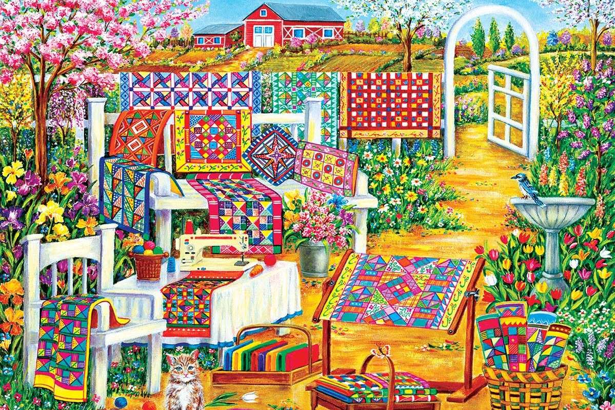 Verkoop van tapijten op het terrein online puzzel