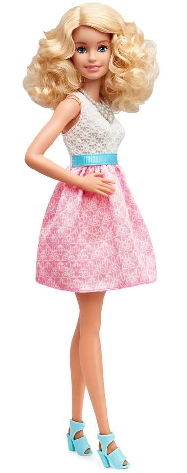 Barbie Puzzle Factory docka pussel på nätet