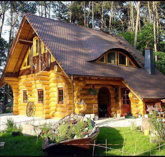 casa în pădure jigsaw puzzle online