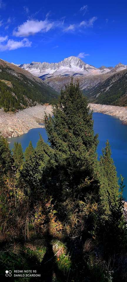 Bergsee Online-Puzzle