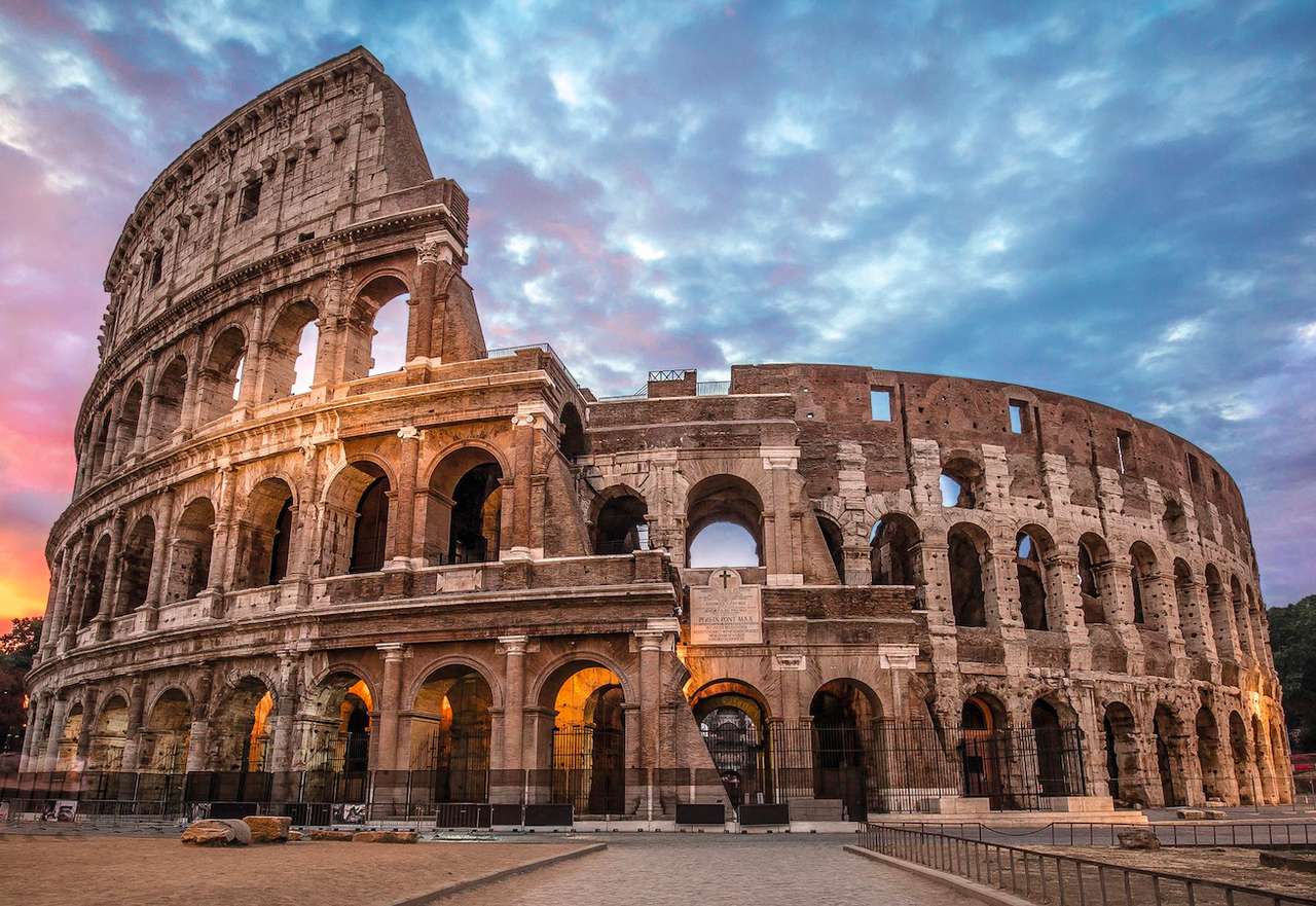 Rom-Kolosseum-Flavisches Amphitheater Online-Puzzle