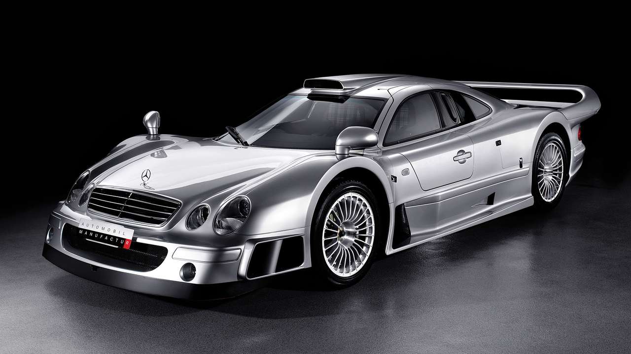 1999 Mercedes Benz CLK GTR rompecabezas en línea