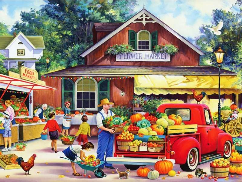 Harvested crops for sale online puzzle