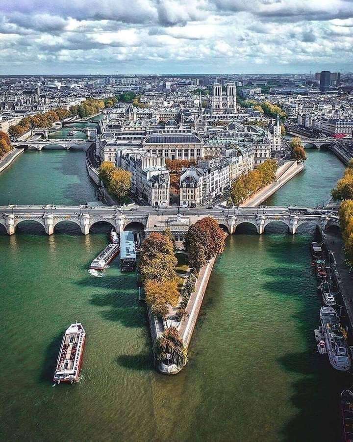 Rivier de Seine, Parijs online puzzel