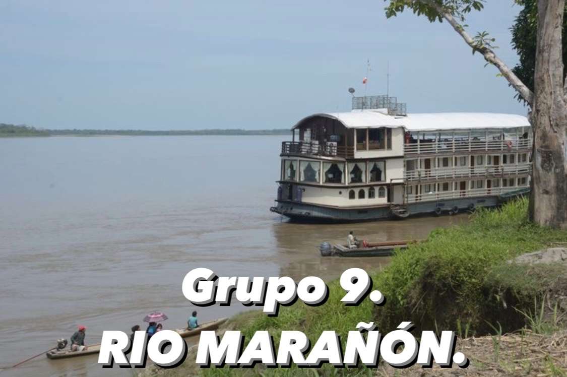 Rivière Marañón. puzzle en ligne