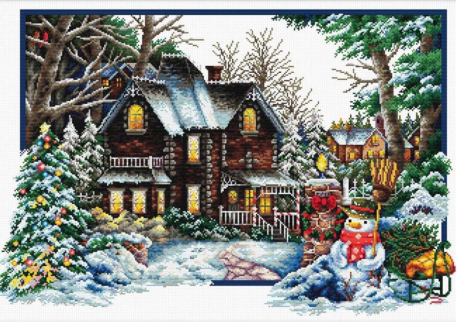 The winter jigsaw puzzle online