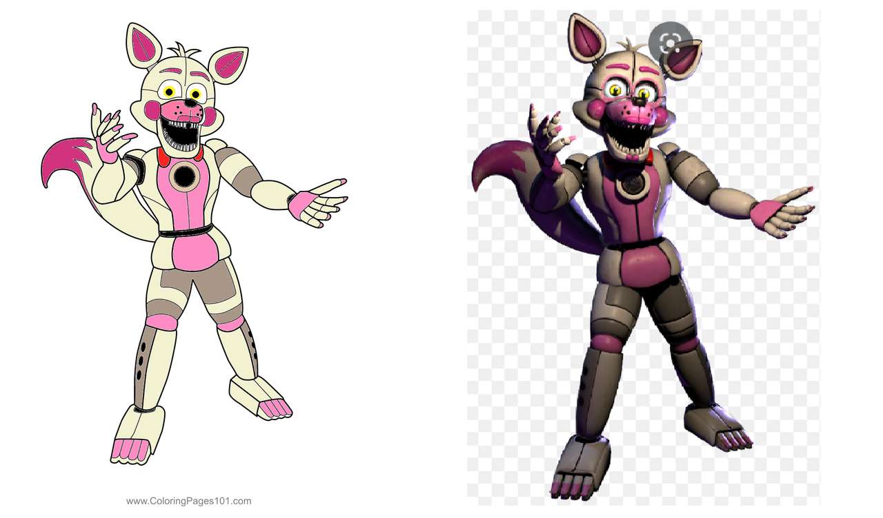 funtime Foxy puzzle online