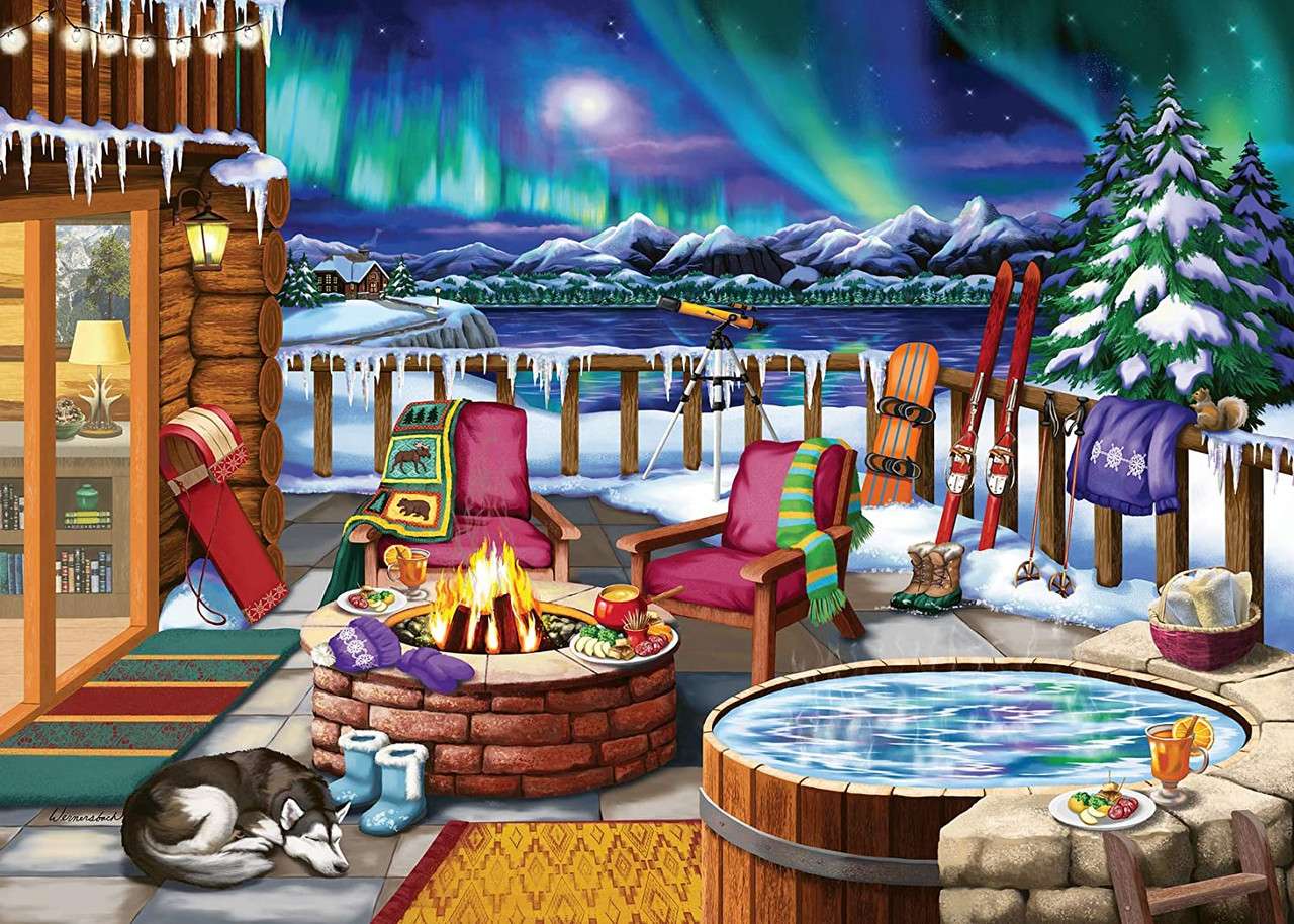 Northern Lights jigsaw puzzle online