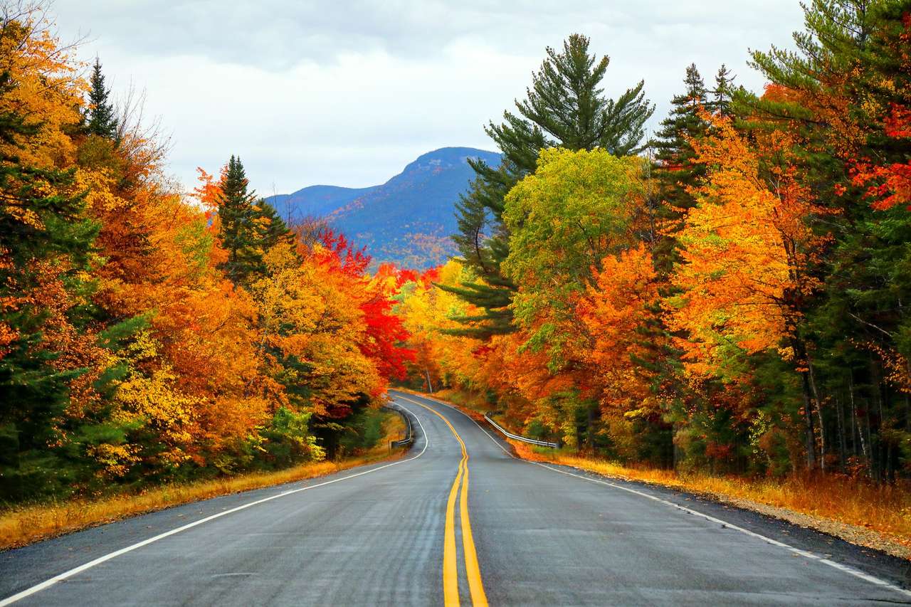 Podzim v New Hampshire skládačky online