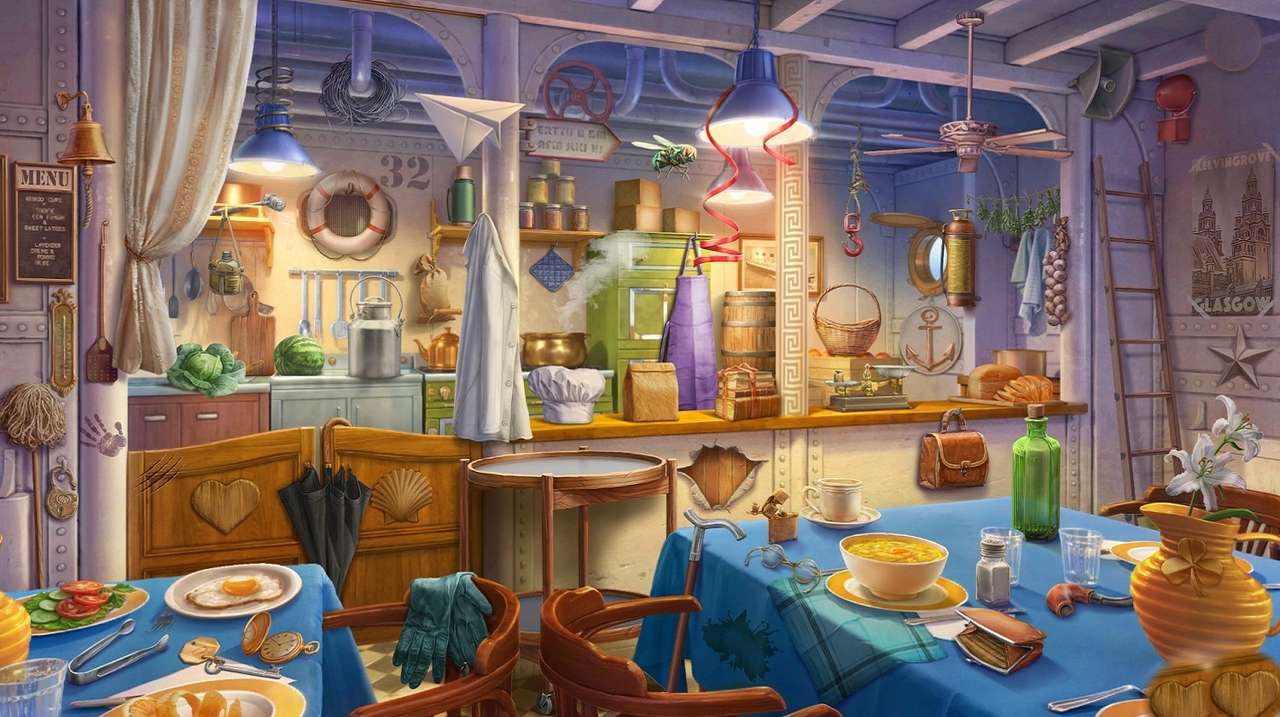 In the kitchen Online-Puzzle