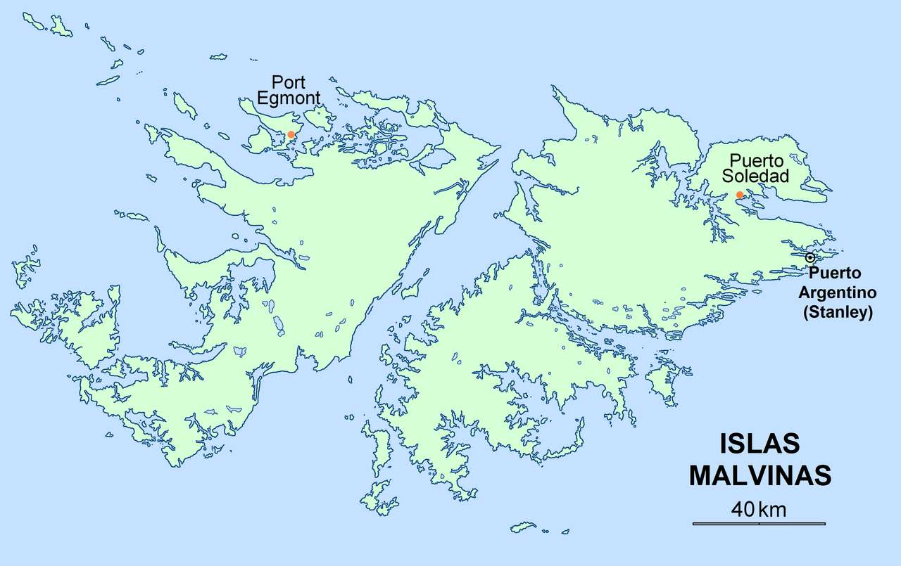Falkland eilanden online puzzel