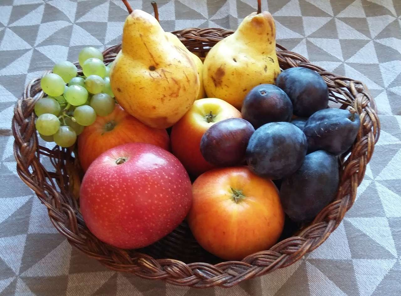 Cesta de frutas puzzle online