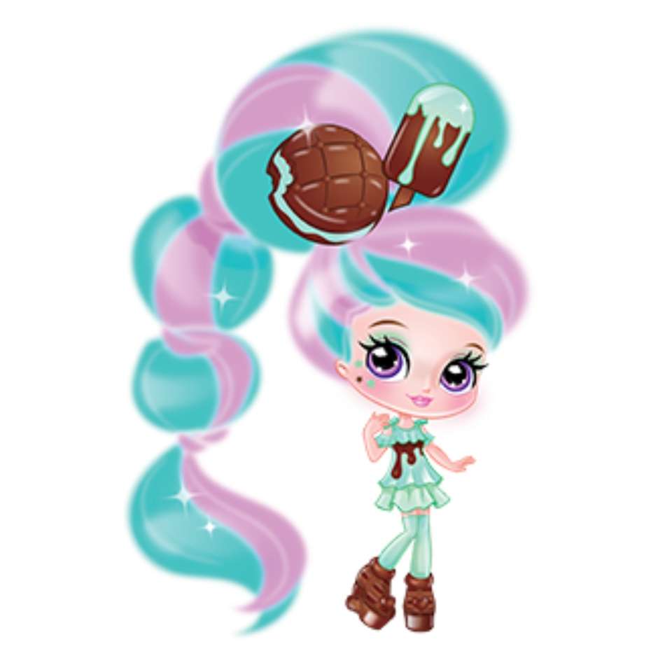 Mint Choco Chick Candylocks-Puzzle Online-Puzzle