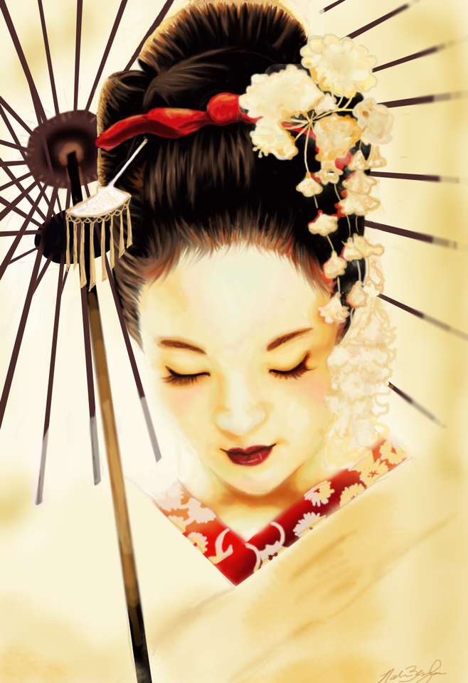 Herinneringen aan een Geisha online puzzel