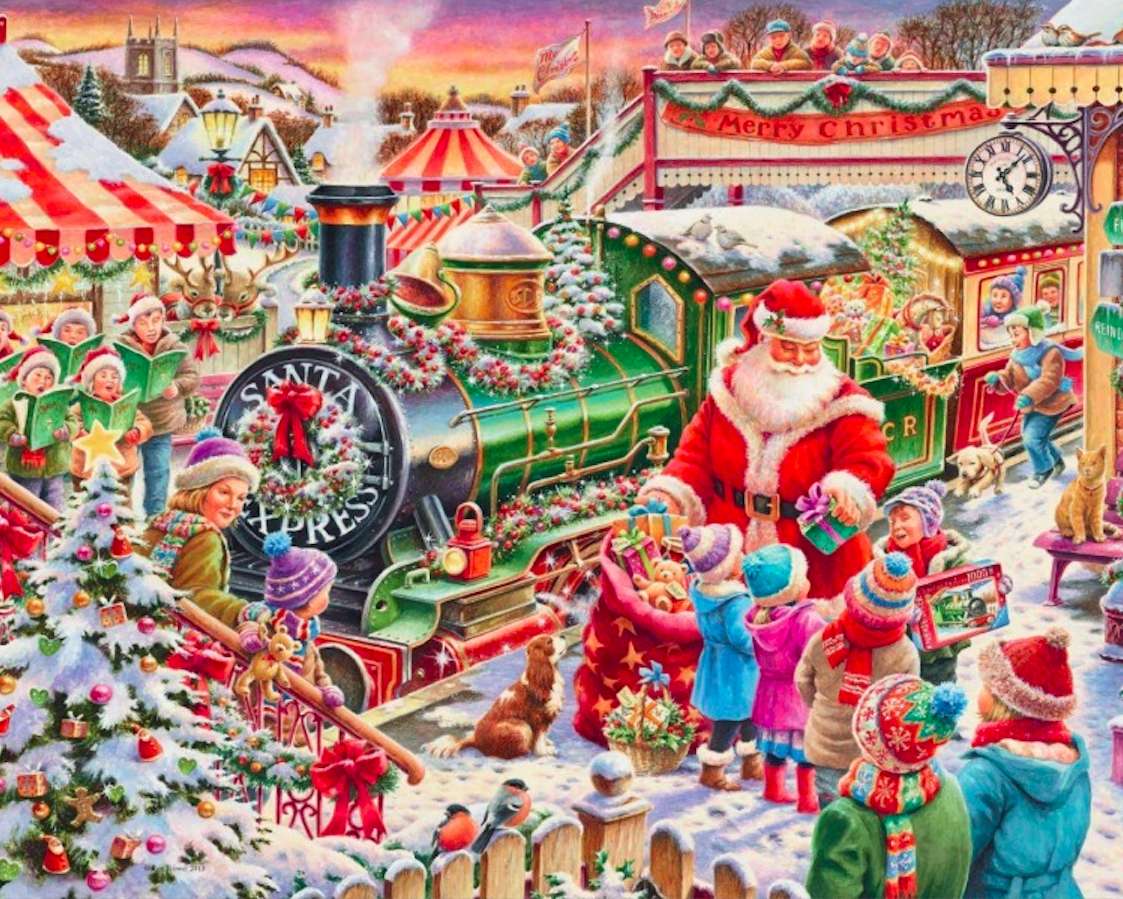 Gruß St. Nikolaus, was für eine Freude :) Puzzlespiel online