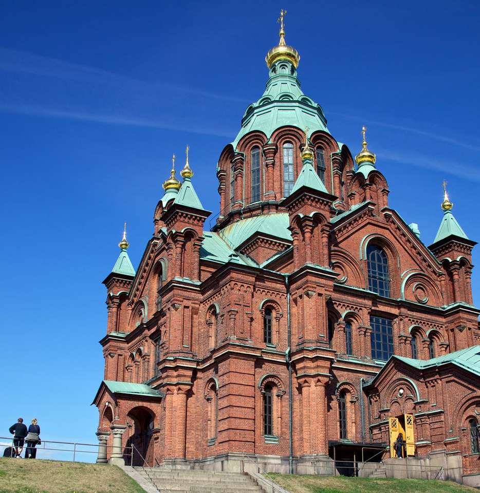 Orthodox Cathedral of the Dormition of the Mother of God - Helsinki jigsaw puzzle online