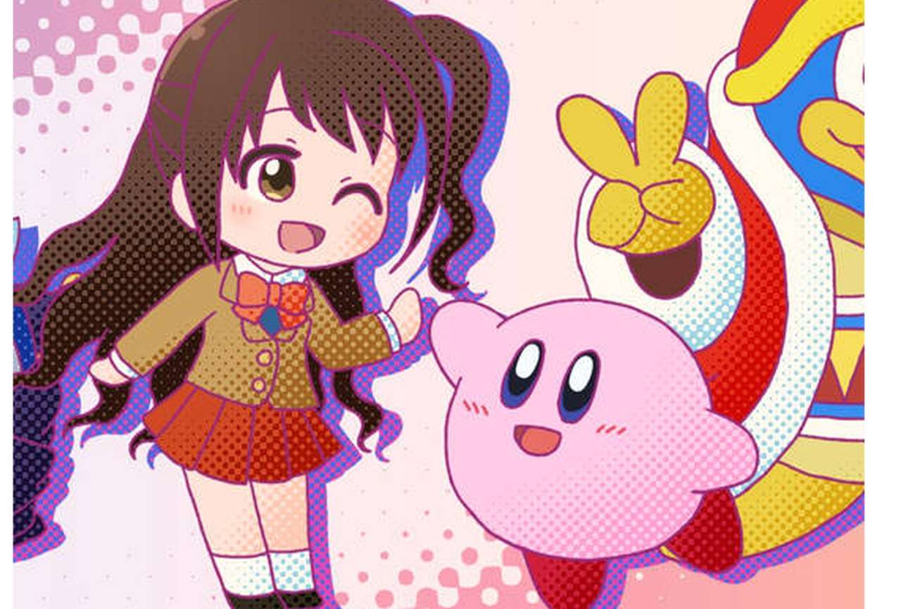 Uzuki Shimamura e Kirby quebra-cabeças online
