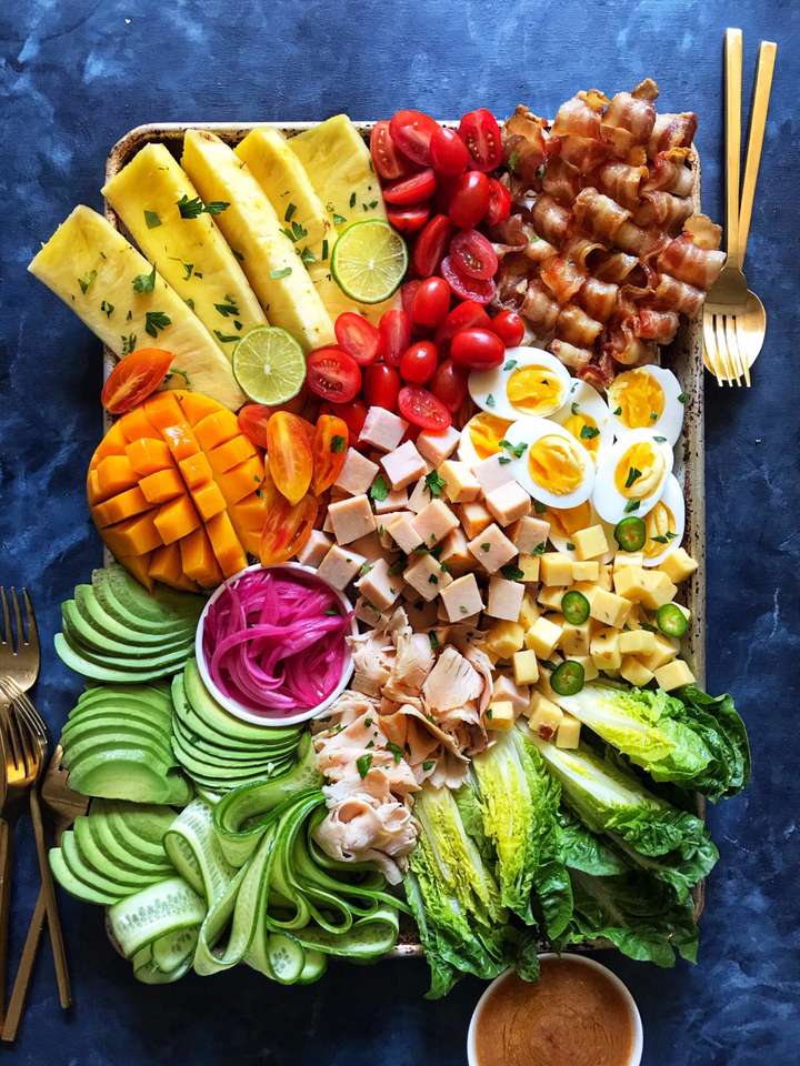 Healthy Salad Board jigsaw puzzle online