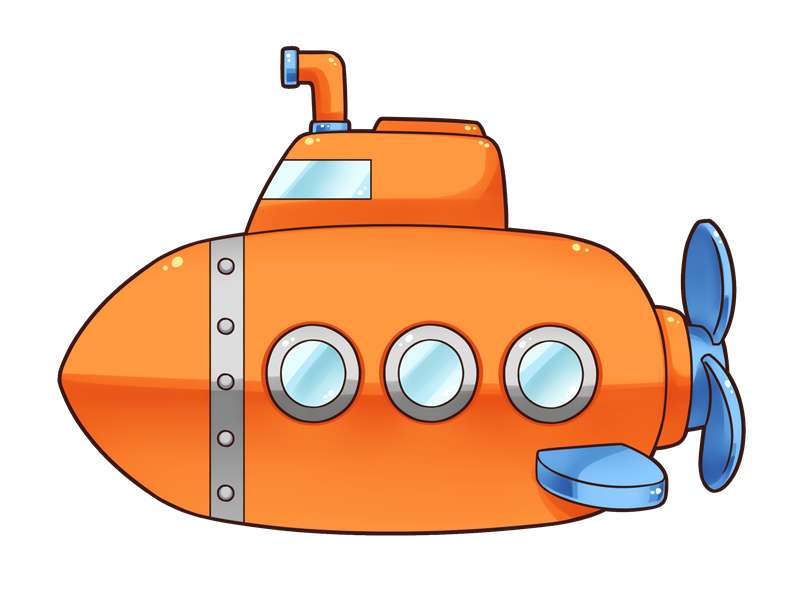 подводная лодка онлайн-пазл
