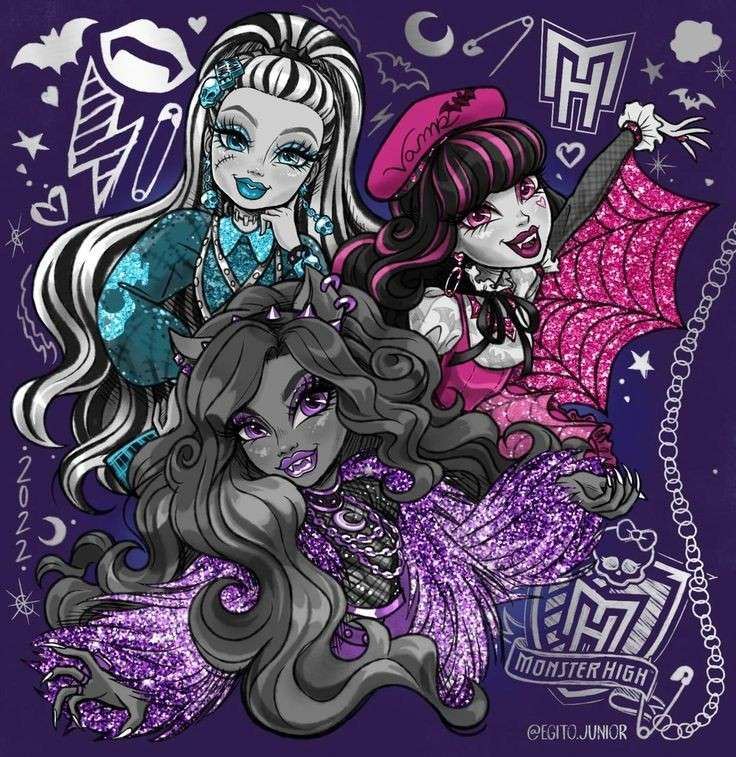Monster High παζλ online