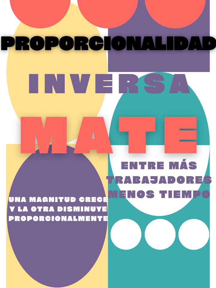 PROPORCIONALIDADE puzzle online