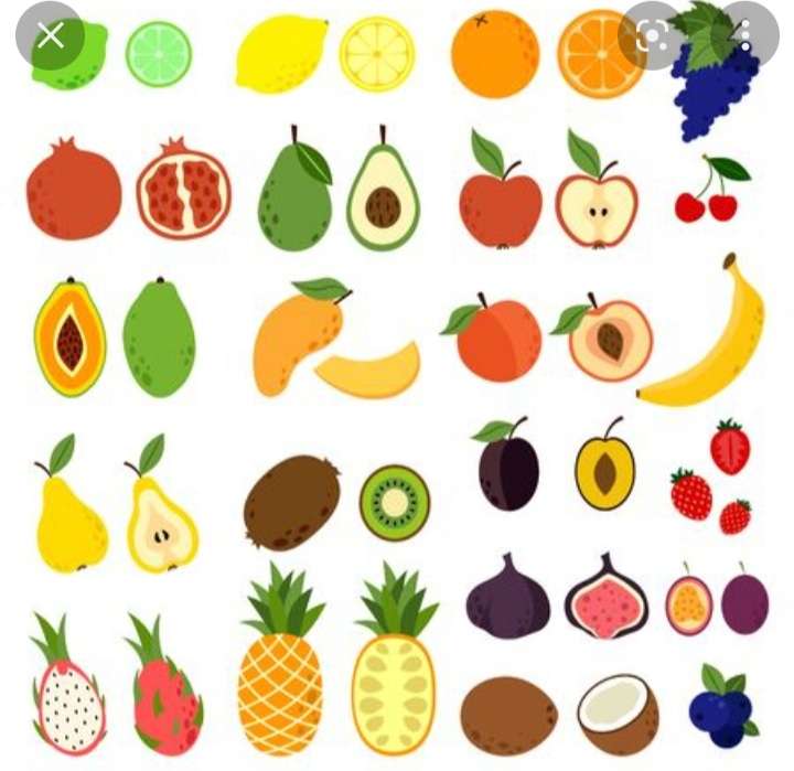 Gesunde Früchte Online-Puzzle