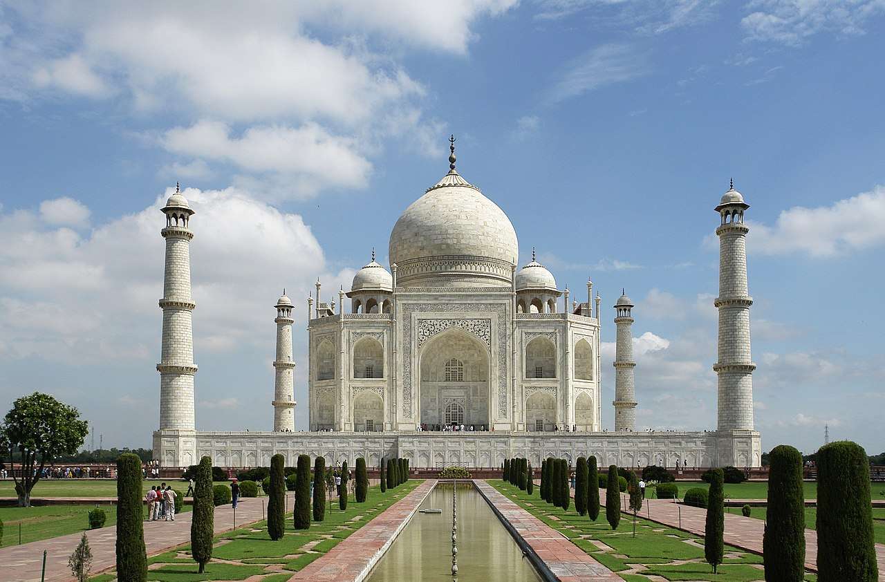 Mausoleo del Taj Mahal (India) puzzle online