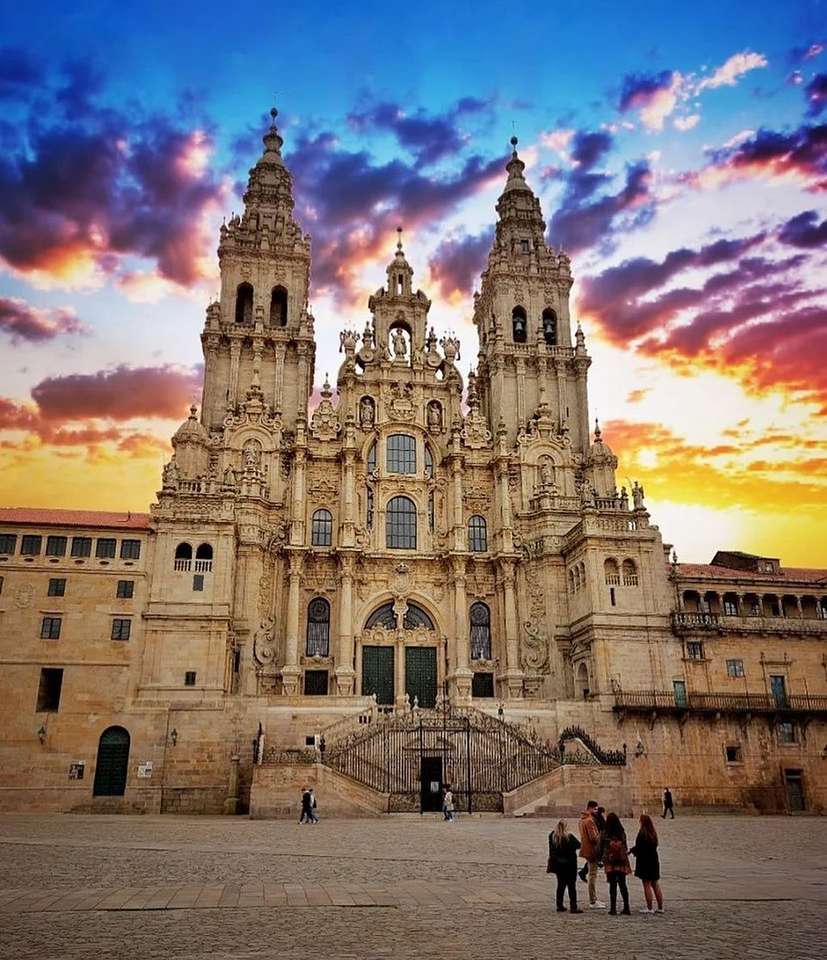 a Catedral de Santiago de Compostela puzzle online