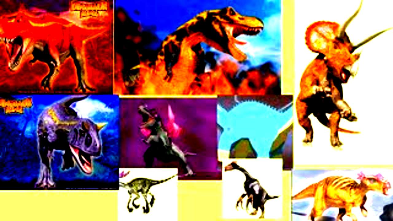 dinosaurus koning online puzzel