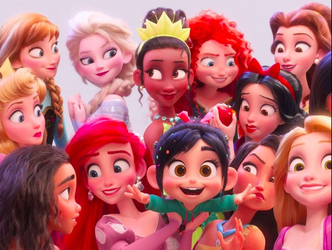 Wooow-Disney dívky skládačky online