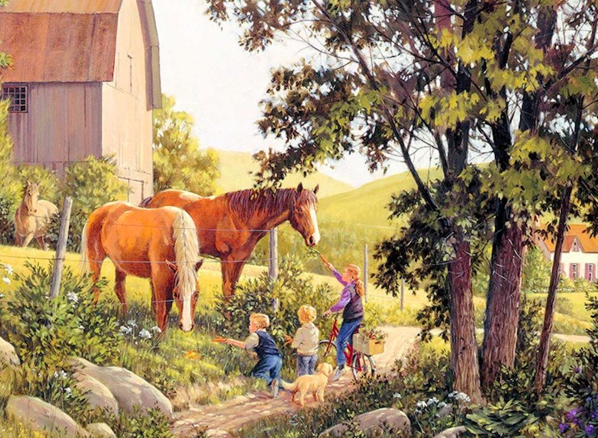 Mimos para cavalos trazidos :) puzzle online