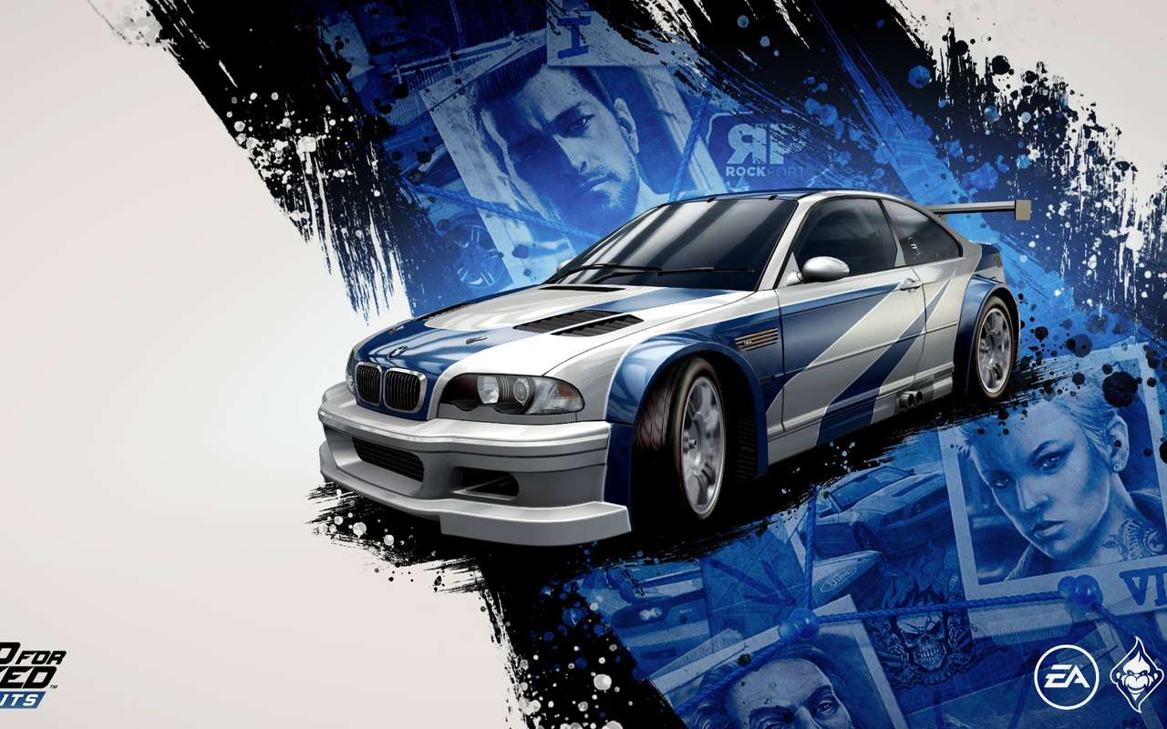 Need for speed no limits BMW M3 GTR E46 online puzzle