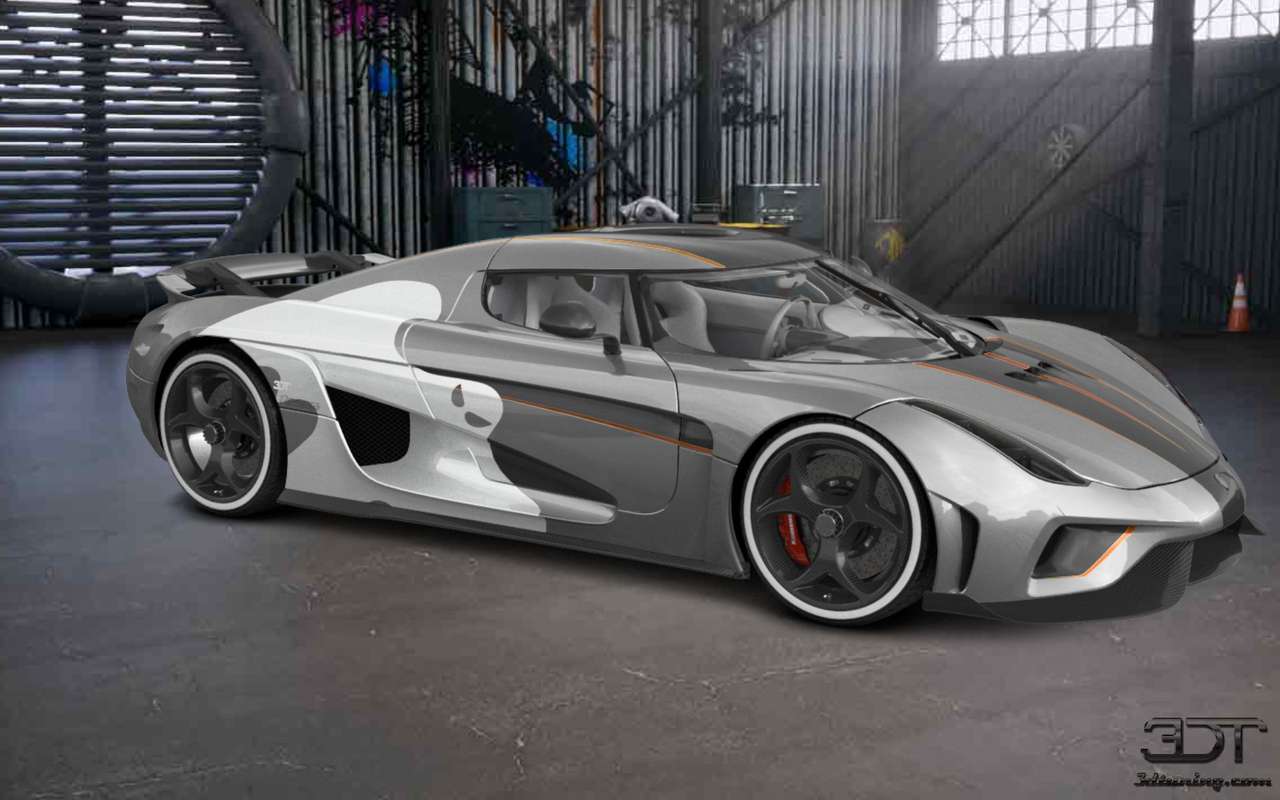 Koenigsegg rege fantasma rompecabezas en línea