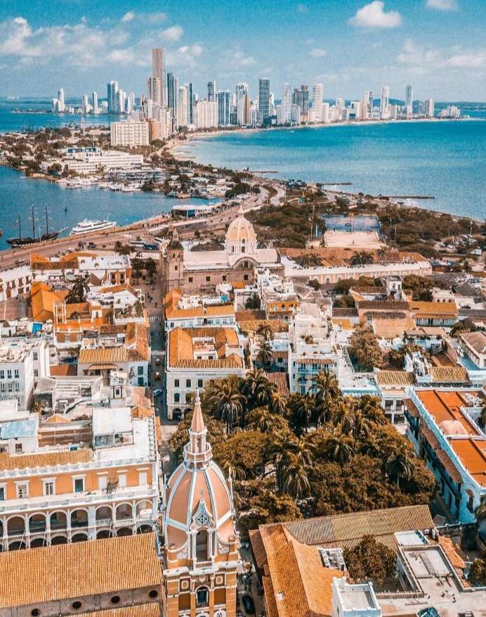 Cartagena de Indien pussel på nätet