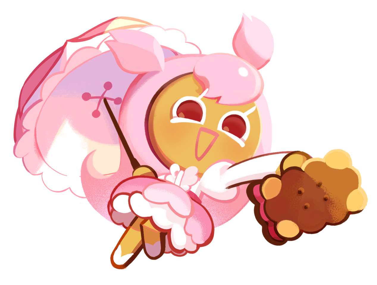 Cookie run Cherry rompecabezas en línea