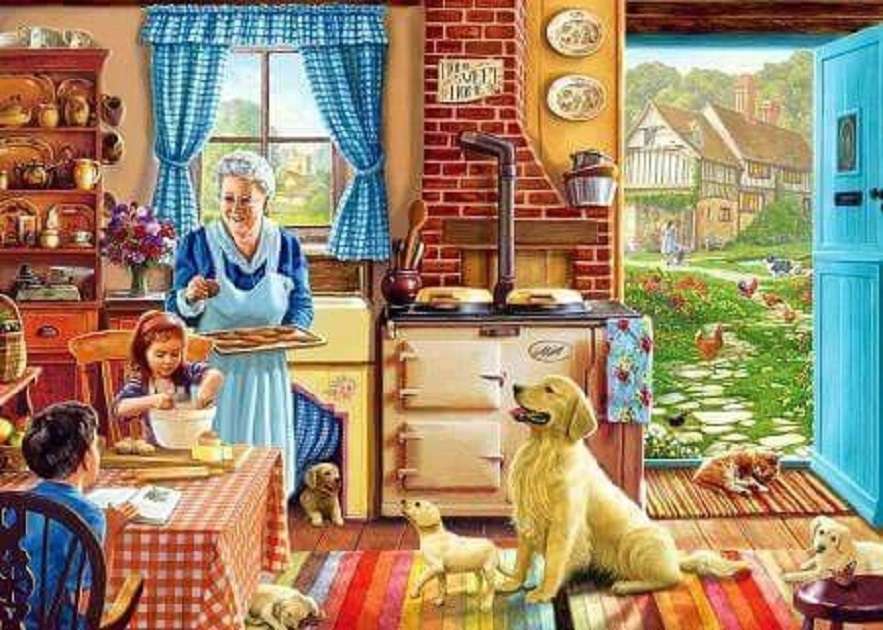 la maison de grand-mère puzzle en ligne
