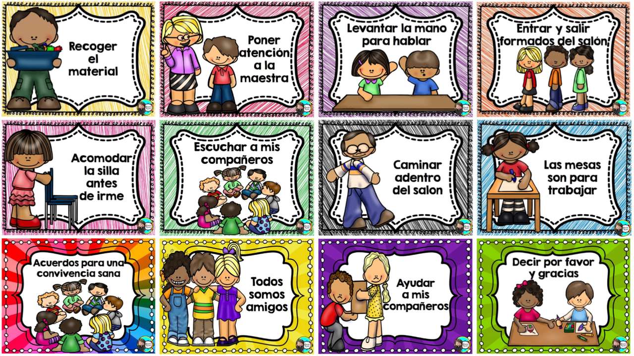 Class rules jigsaw puzzle online