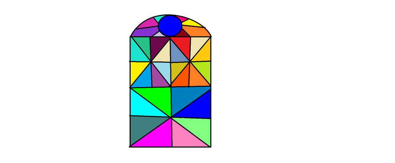 Fabbrica di puzzle in vetro colorato puzzle online