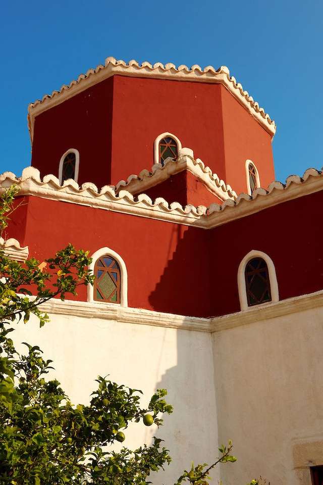 Грецький острів Гідра монастир пазл онлайн
