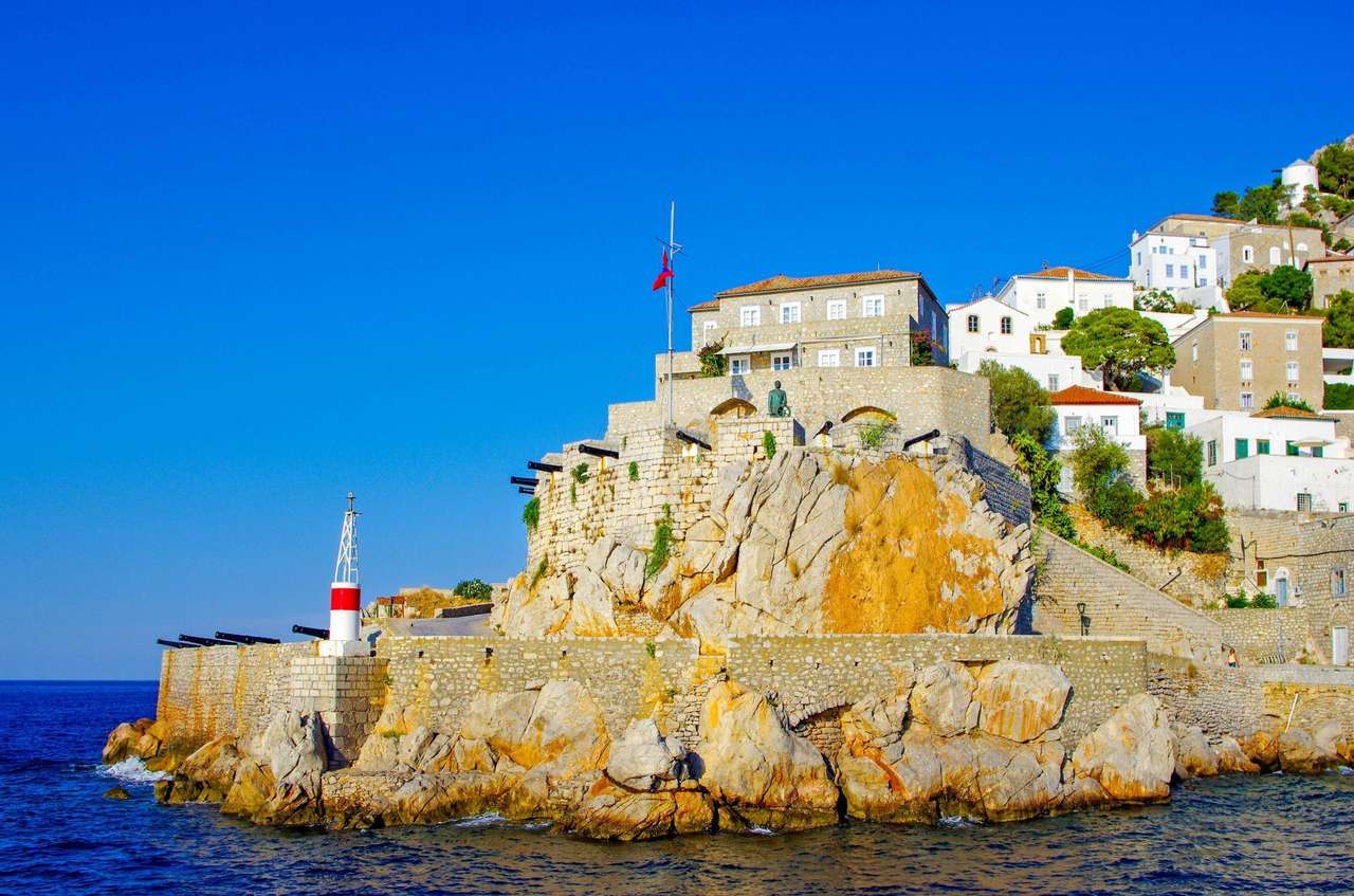 ilha grega de Hydra quebra-cabeças online